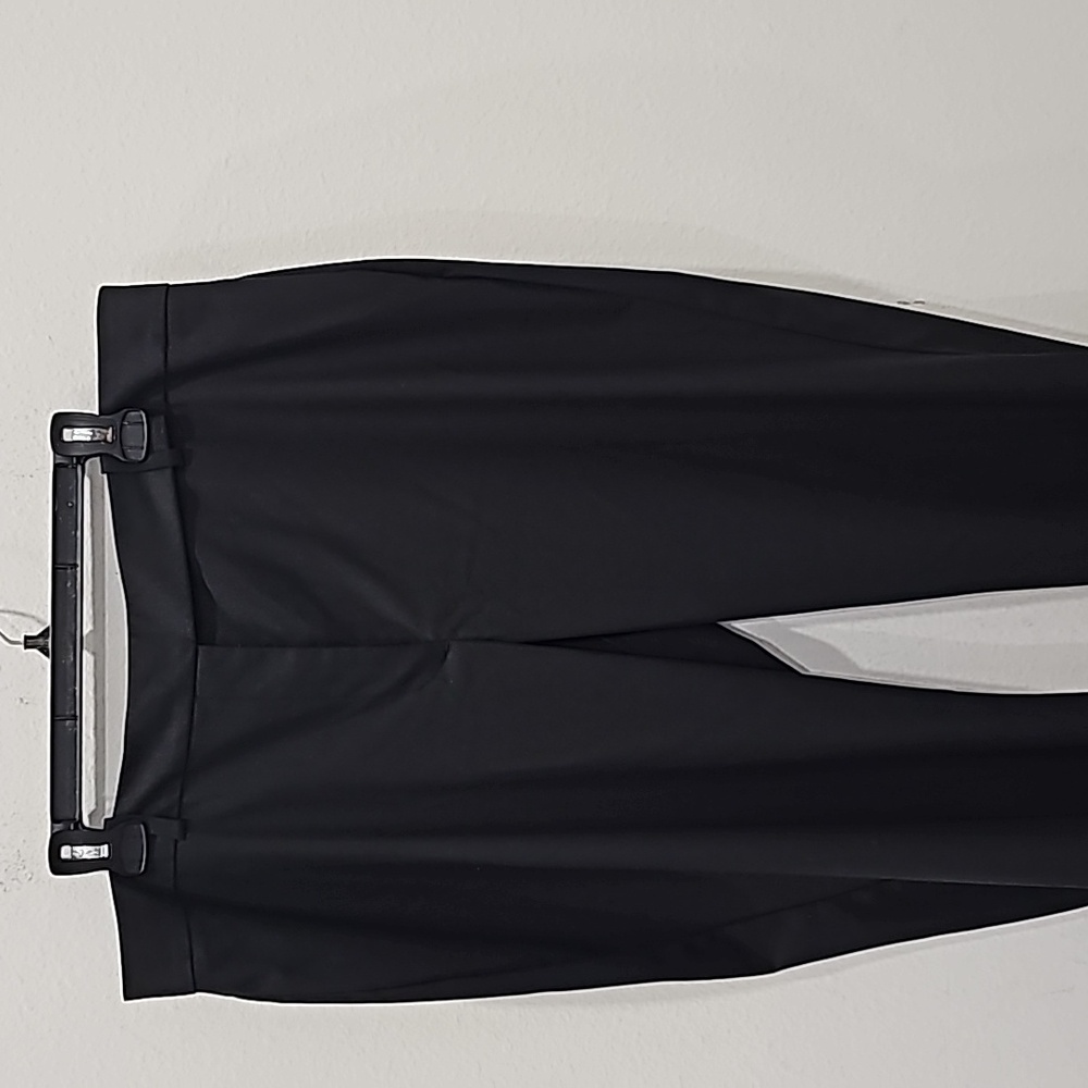 Anne Klein Cropped Straight-Leg Pants Anne Black Size 16 NWT